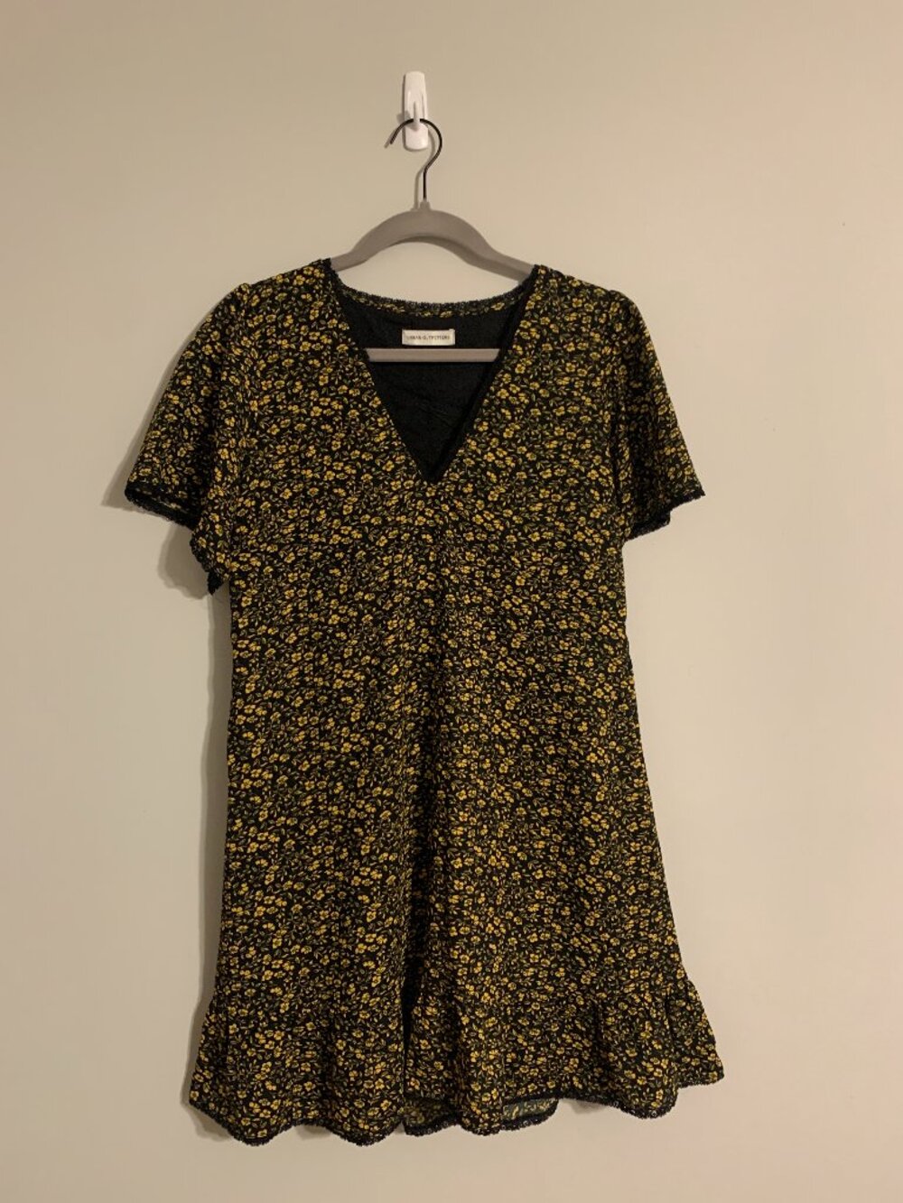 Urban Outfitters Floral Mini Dress, Size L